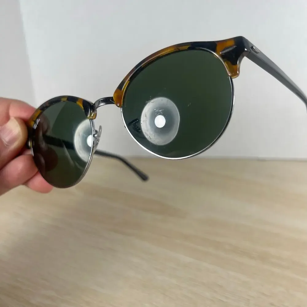 Ray-Ban RB4246 1157 Clubround Sunglasses Havana 51-19-145